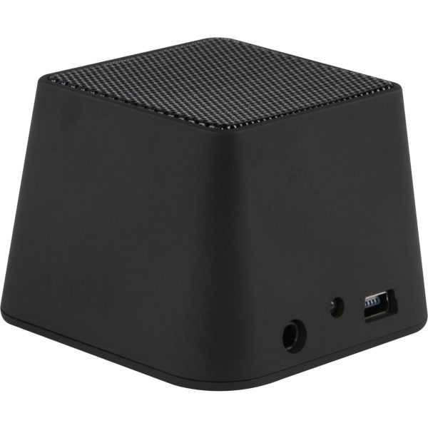 SOUND-box, haut-parleur Bluetooth carré noir