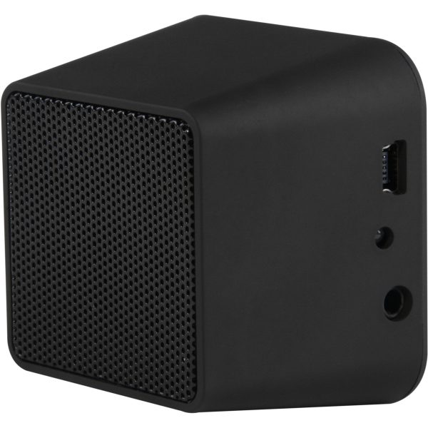 SOUND-box, haut-parleur Bluetooth carré noir