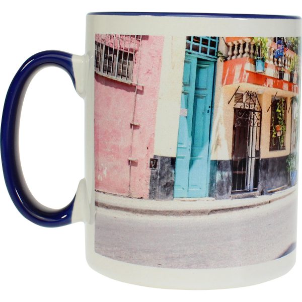 Modern-life Color bleu, Mug en sublimation, 300 ml