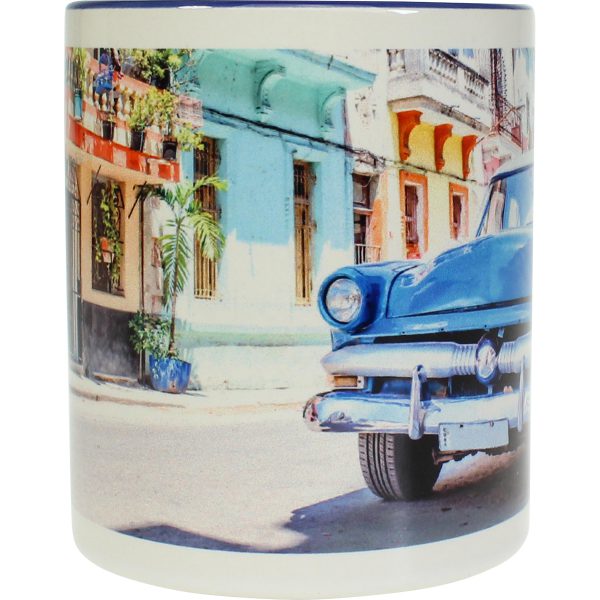 Modern-life Color bleu, Mug en sublimation, 300 ml