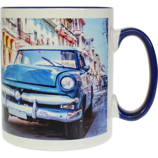 Modern-life Color bleu, Mug en sublimation, 300 ml