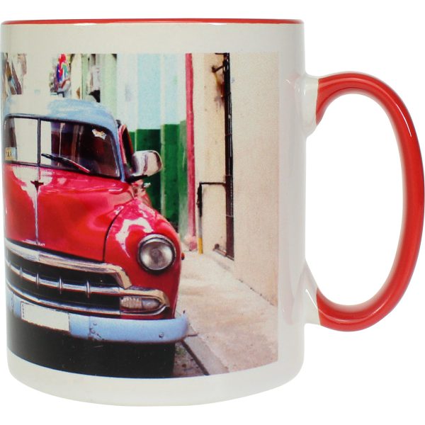 Modern-life Color rouge, Mug en sublimation, 300 ml