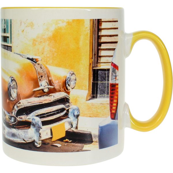 Modern-life Color jaune, Mug en sublimation, 300 ml