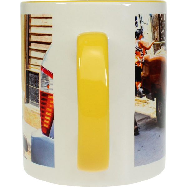 Modern-life Color jaune, Mug en sublimation, 300 ml