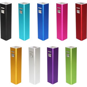 SQUARE-tube, chargeur 2200 mAh