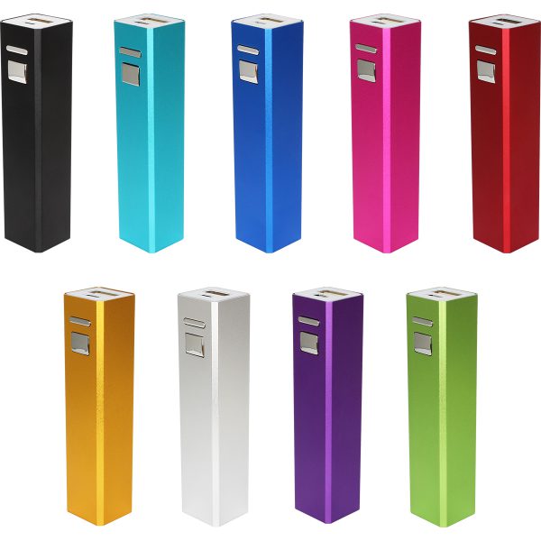 SQUARE-tube, chargeur 2200 mAh