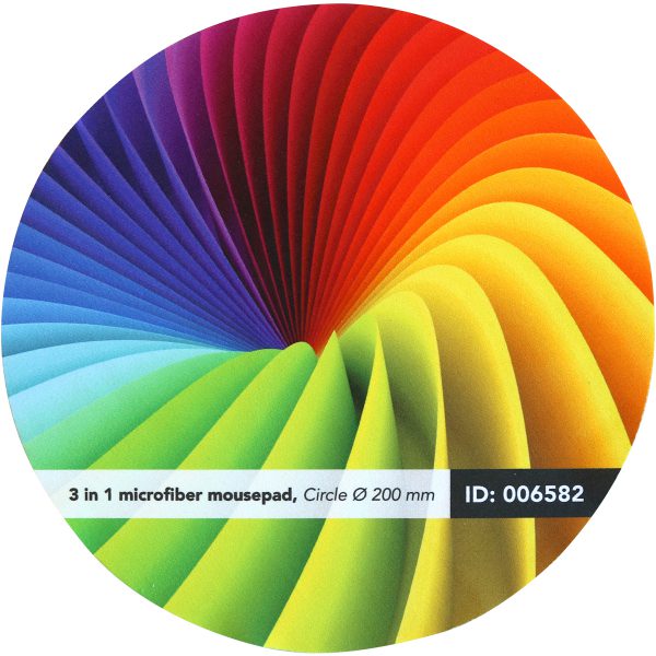 Circle 200 mm - Tapis microfibre 3 in 1