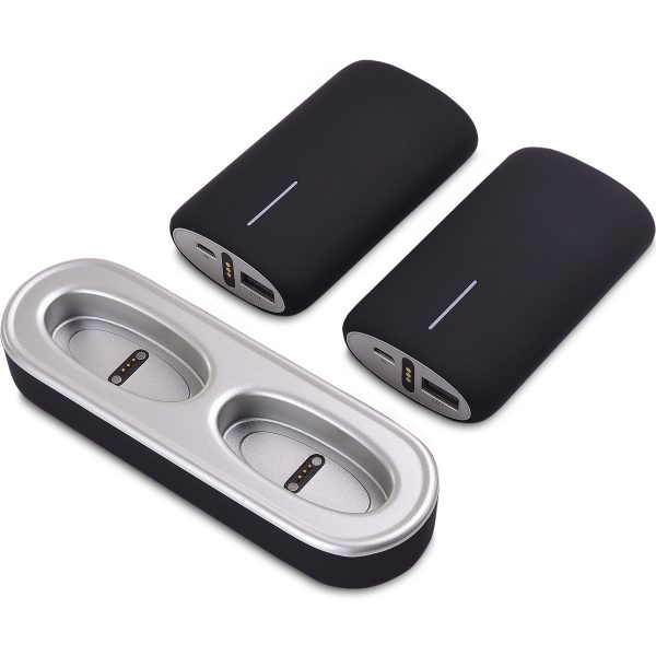 DUO-charger 5.000 mAh x 2