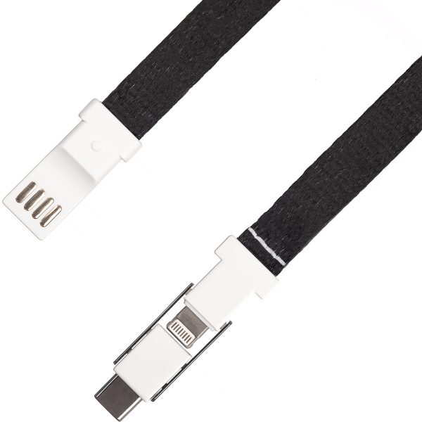 CIRCLE 3 IN 1 lanyard-cable avec ouverture de sécurité